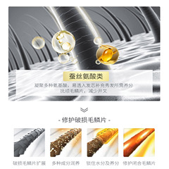 Spring Flourish Deep Nourishing Evaporating-Free Film Multi-Effect Salon Care No-Rinse Conditioner Sleek and Slippery, Hard to Grasp