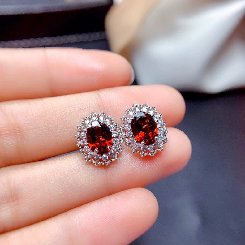 Реалистичное кольцо с ruby одного размера, модный подвес, ожерелье, цепочка, набор, украшения, инкрустирован diamonds