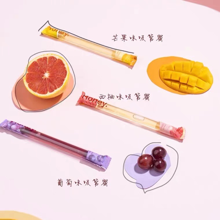 straw fruit juice Portable and portable OEM Cyber red Group buying sell goods through livestreaming