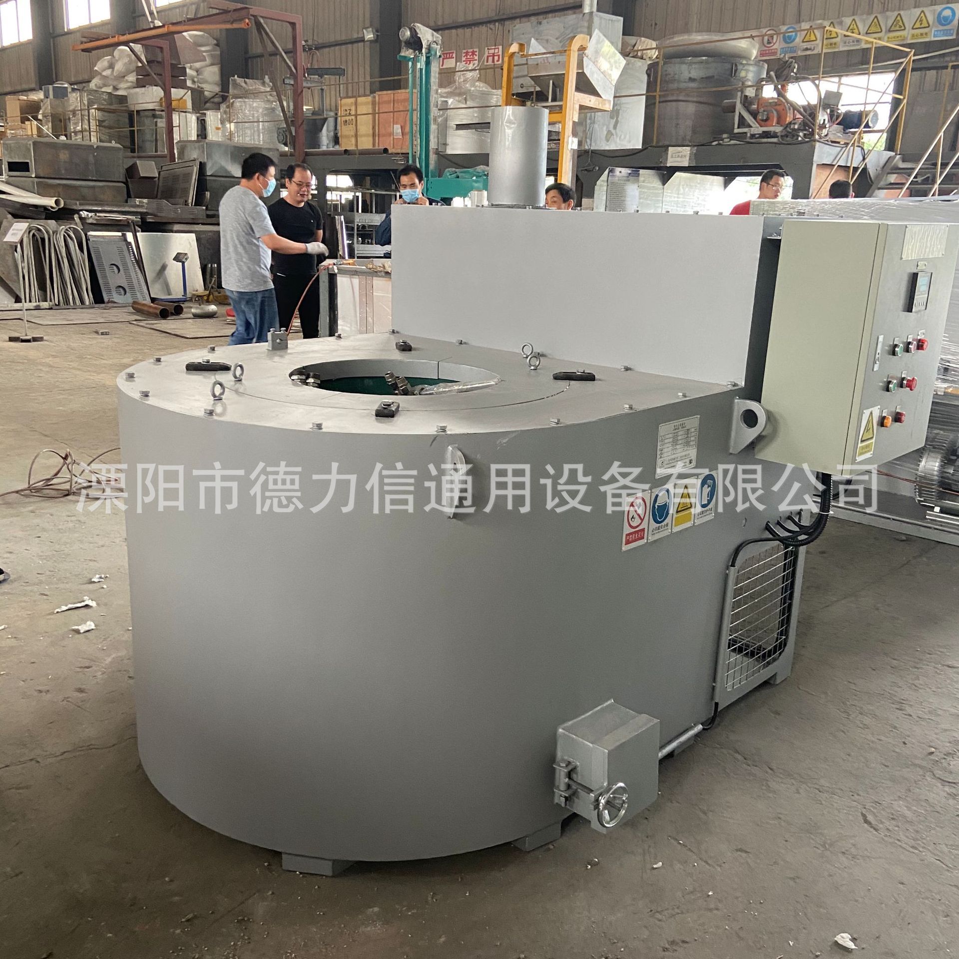 800KG大容量废铝铝渣熔化成铝锭工业炉 热交换式燃气熔铝炉 现货