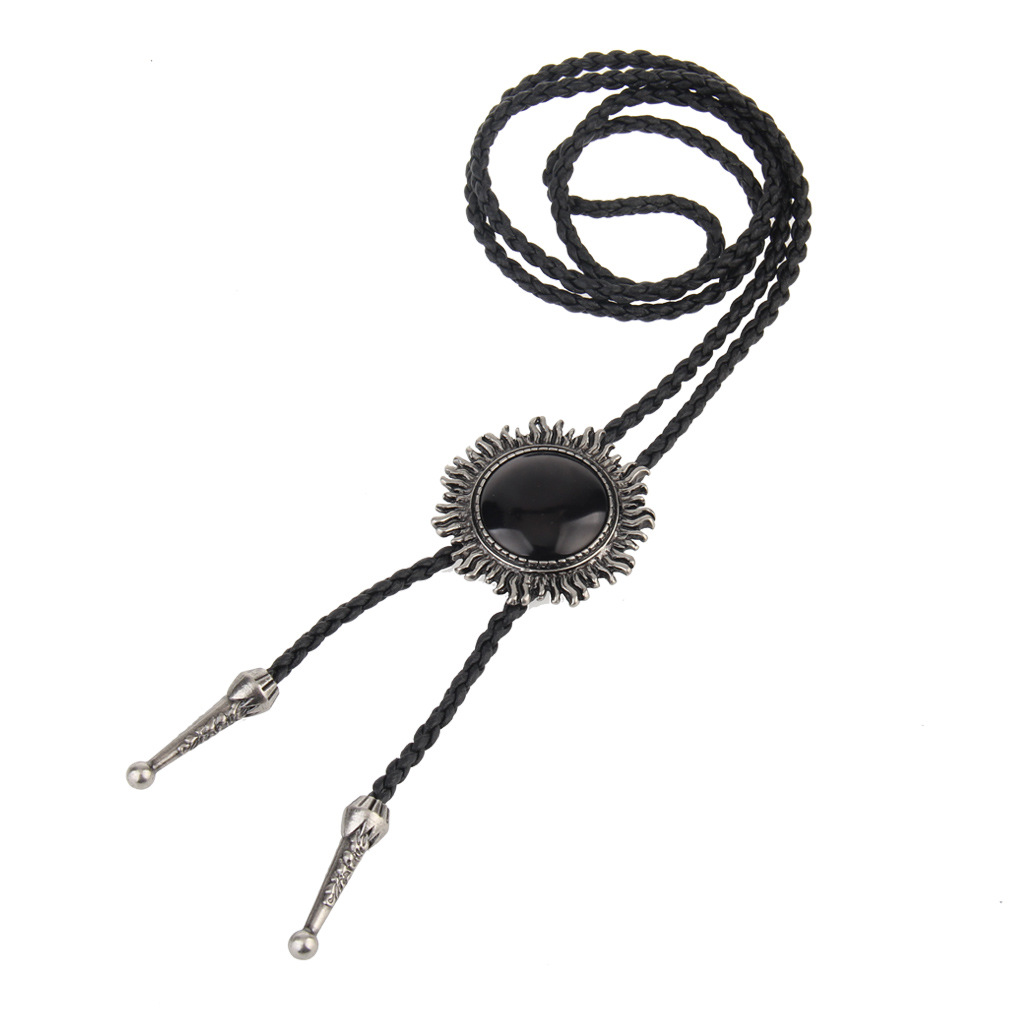 Retro Flame Sun Sweater Chain