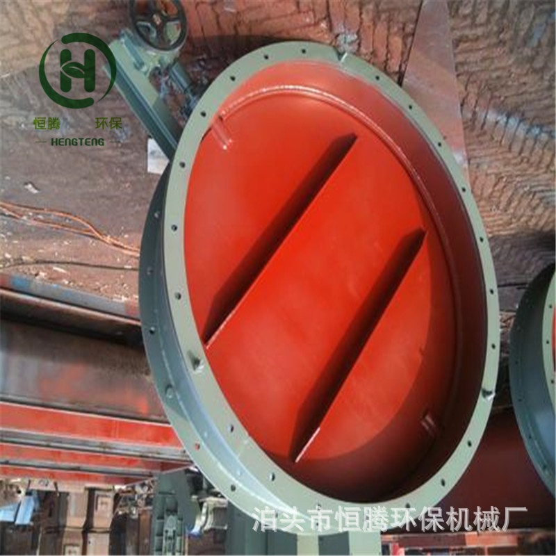 通风蝶阀气动调节手动涡轮蝶阀烟气风道调风蝶阀DN1000冷风阀厂家