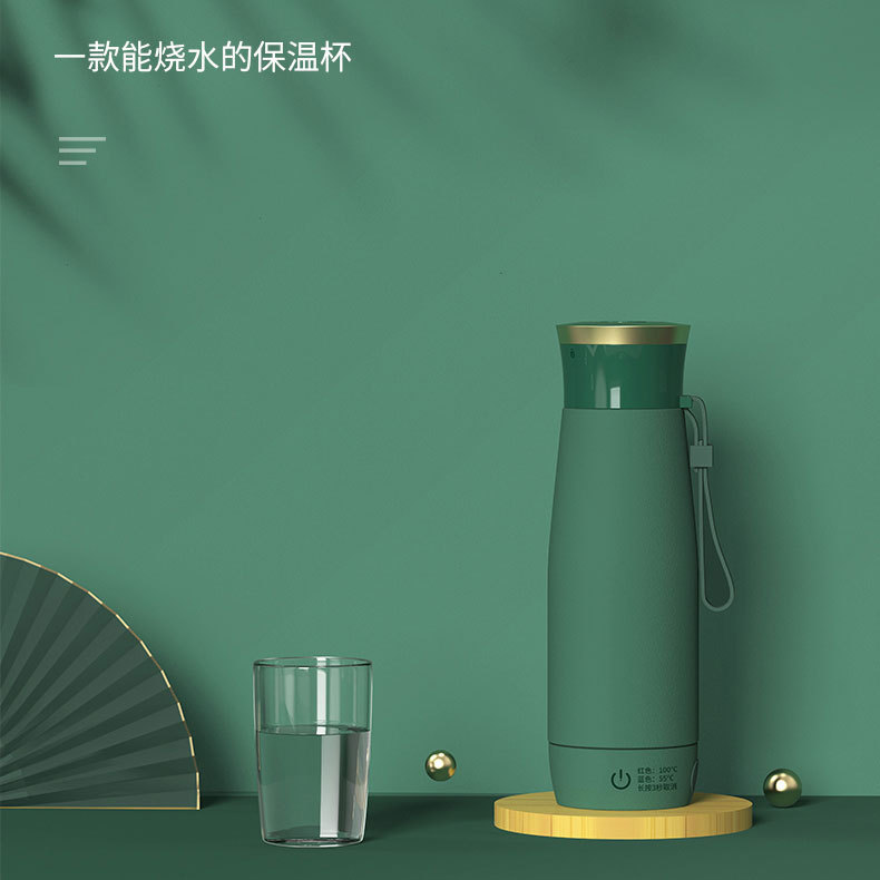 养生小型电热水壶便携式烧水壶电热水杯旅行出差出国烧水杯加热杯|ru