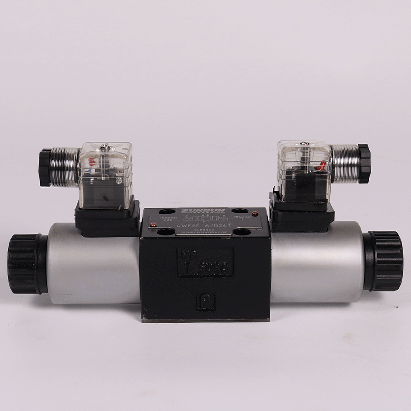 厂家批发液压阀电磁电磁换向阀常开型电磁阀 液压手动换向阀