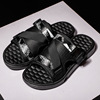 Summer camouflage cloth slippers for leisure, slide platform, beach footwear, wholesale