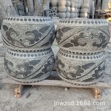 仿古庭院石器厂 别墅景观石制工艺品造价 小院做旧石雕图