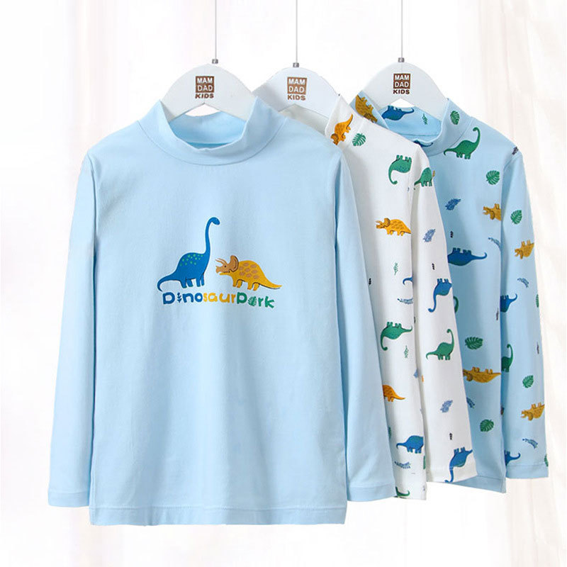 Boy Half a Base coat Autumn and winter CUHK Long sleeve 2 Cotton jersey children Autumn coat On behalf of