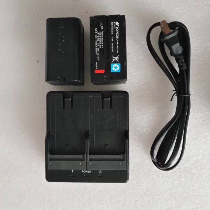 全新全站仪电池BTL2拓普康充电器BCL2A适用索佳cx101和es602|ms