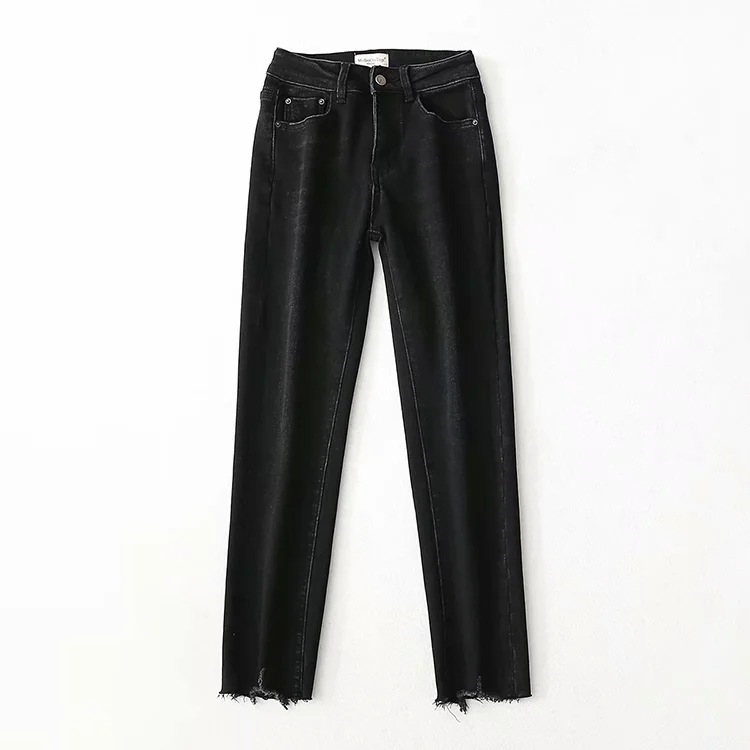 autumn and winter new high-waisted jeans  NSAC14425