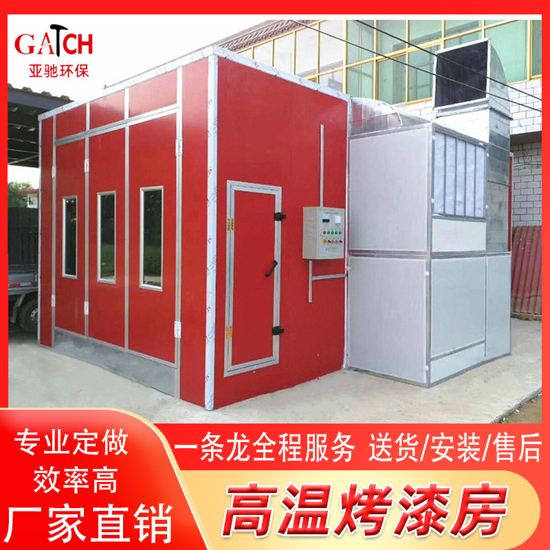 家具烤漆房 环保型汽车喷漆房 工业高温房 钣金喷漆设备 维修设备|ru