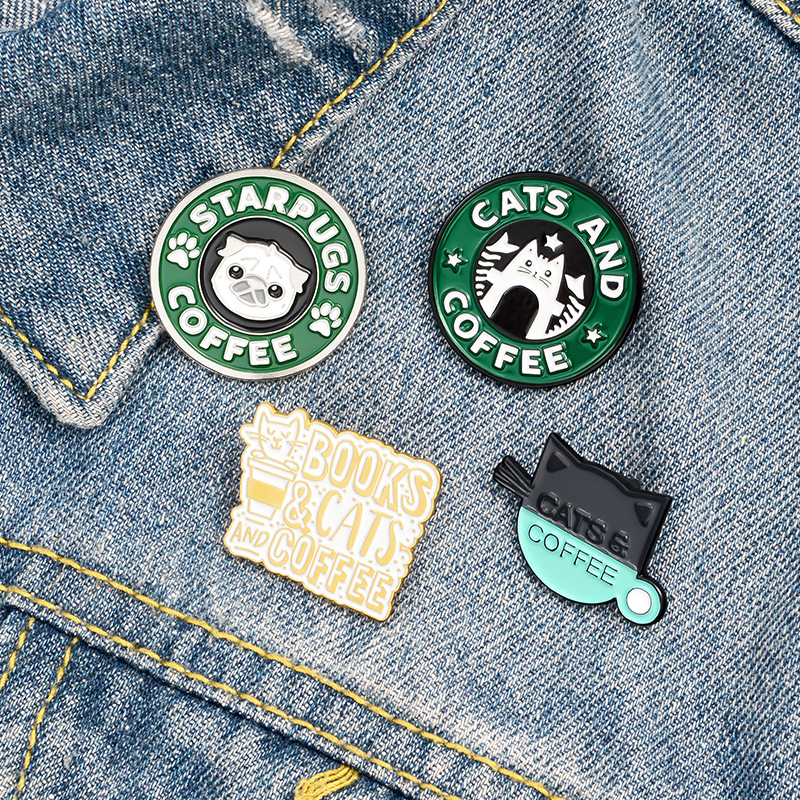 Cat Café Badge