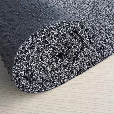 car foot mat non-slip Ding bottom, Avtomobil döşəmə paspasları - black-and-gray-on-ding-background-14mm-12-m-wide-a-few-meters-to-shoot-a-few-meters