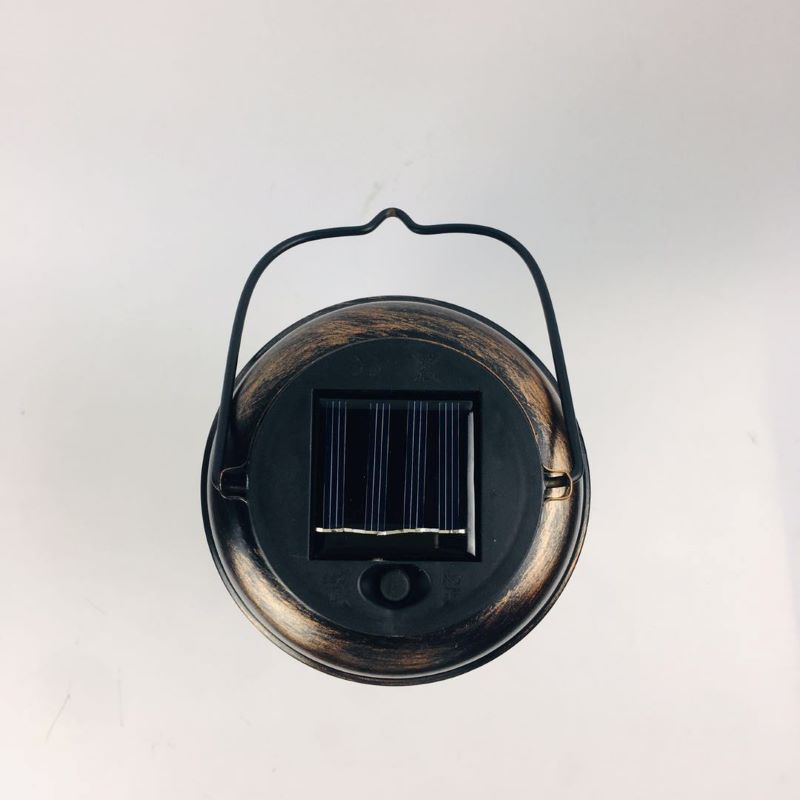 铁艺太阳能桌面灯