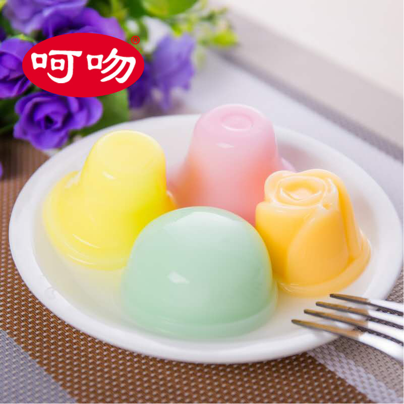 Manufactor wholesale jelly fruit Mango Pudding children leisure time snacks gift flavor