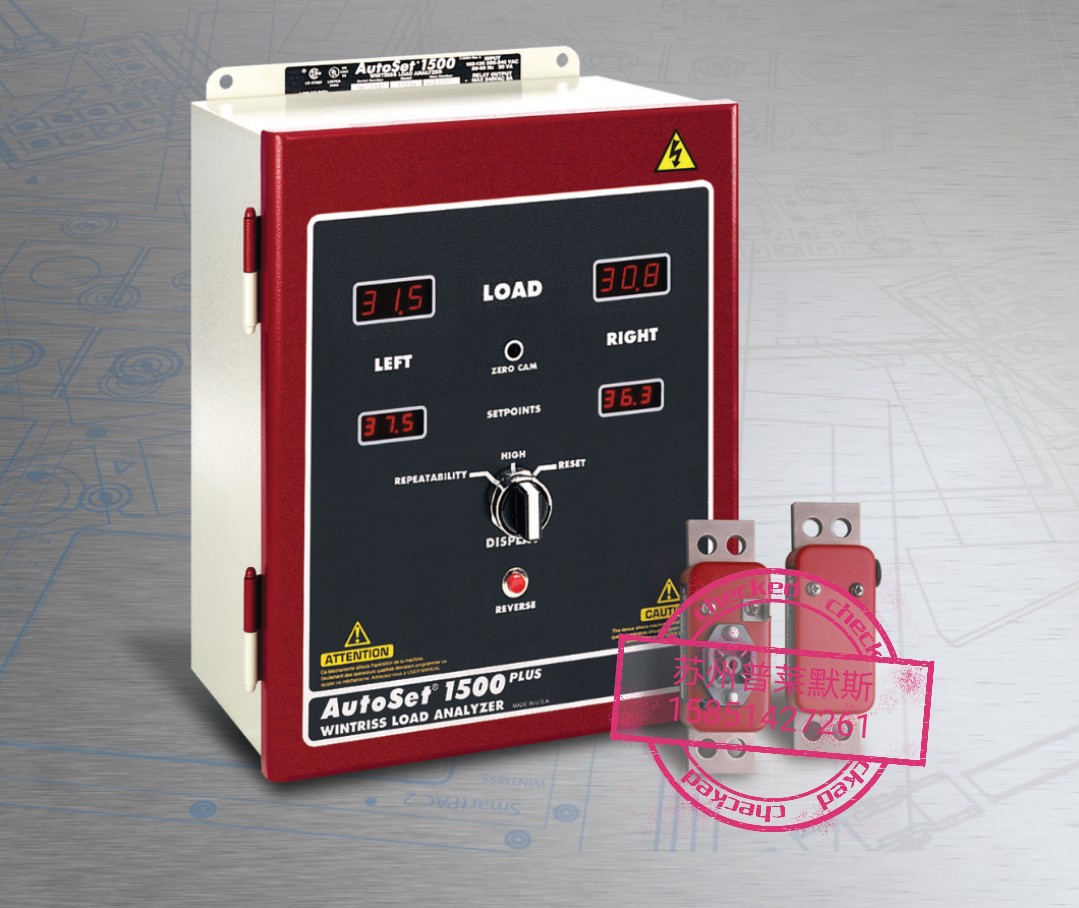 【广州代理】美国霍尼韦尔WINTRISS冲床荷重计AUTOSET 1504 PLUS