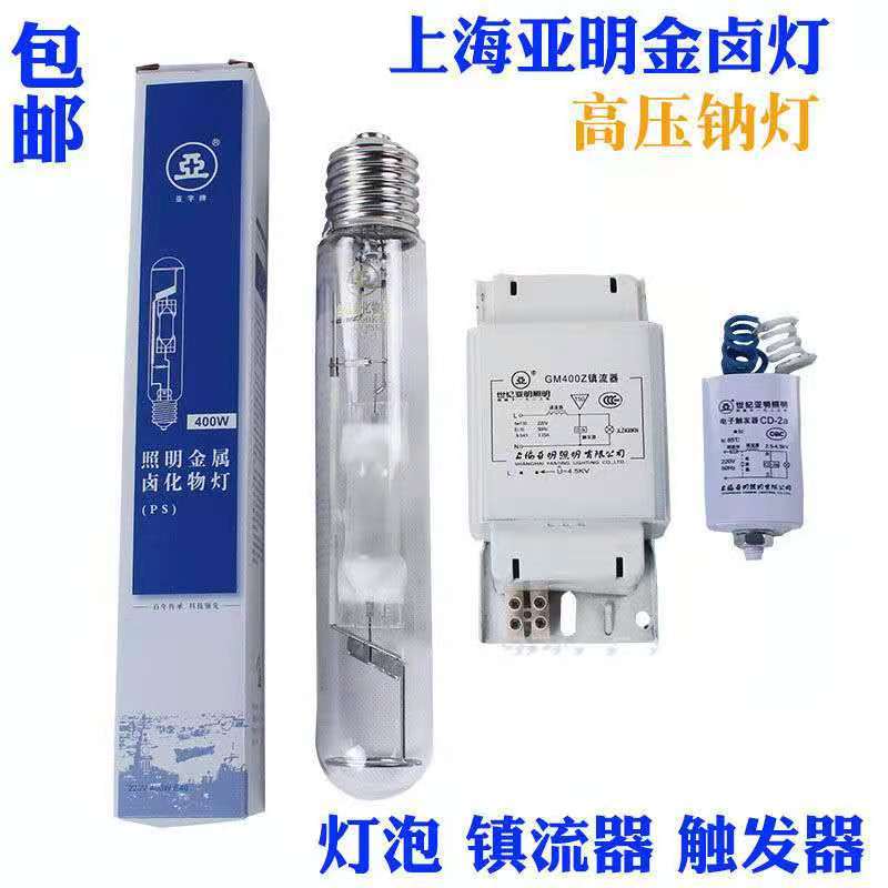 도매 야밍 골드 할라이드 전구 고압 나트륨 전구 100W-1000WT 금속 할라이드 구형 전구