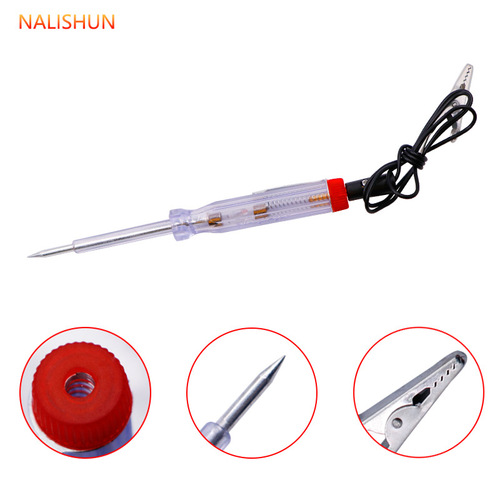 Car and motorcycle circuit test pen test lamp car maintenance special tool 6-24V test pen test pen