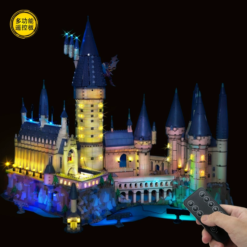 LED Lighting Kit (LEGO) Hogwarts Castle, Remote Control, USB or Li‑ion Power