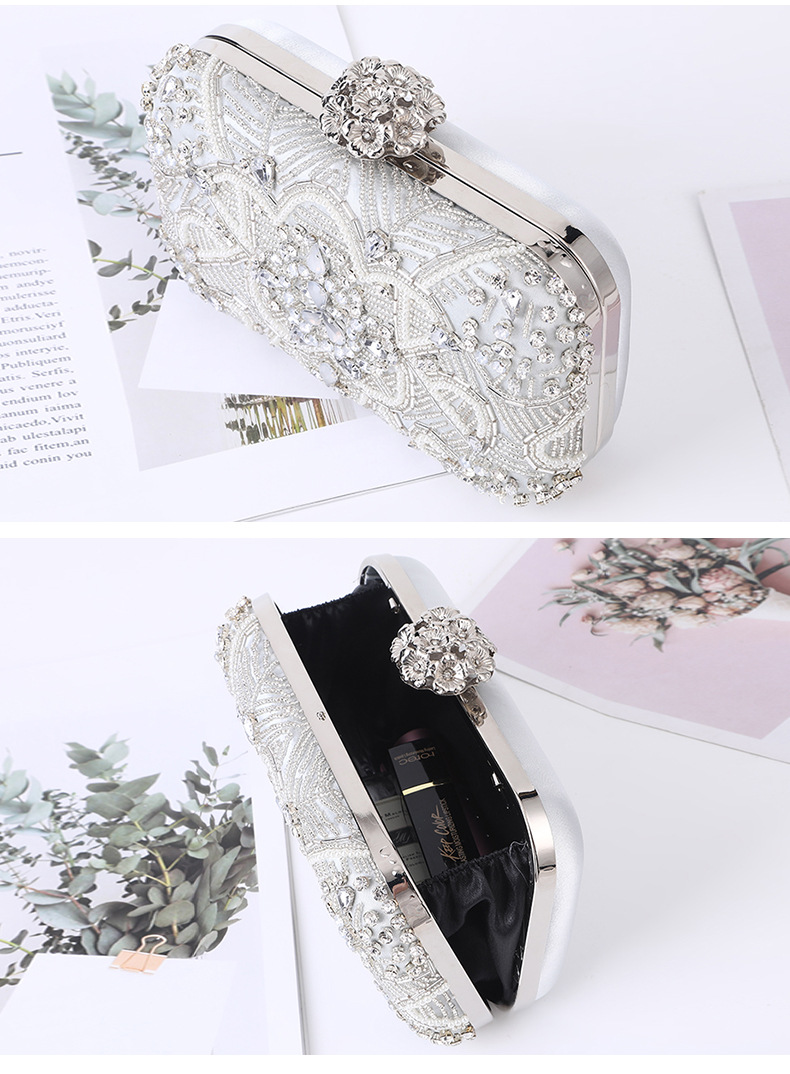 Plastic Geometric Evening Bags display picture 2