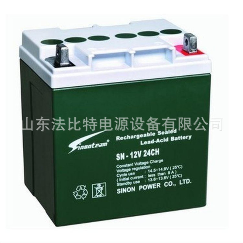 广东赛能蓄电池SN-12V24CH含税运12V24AH消防应急SN-12V24CH