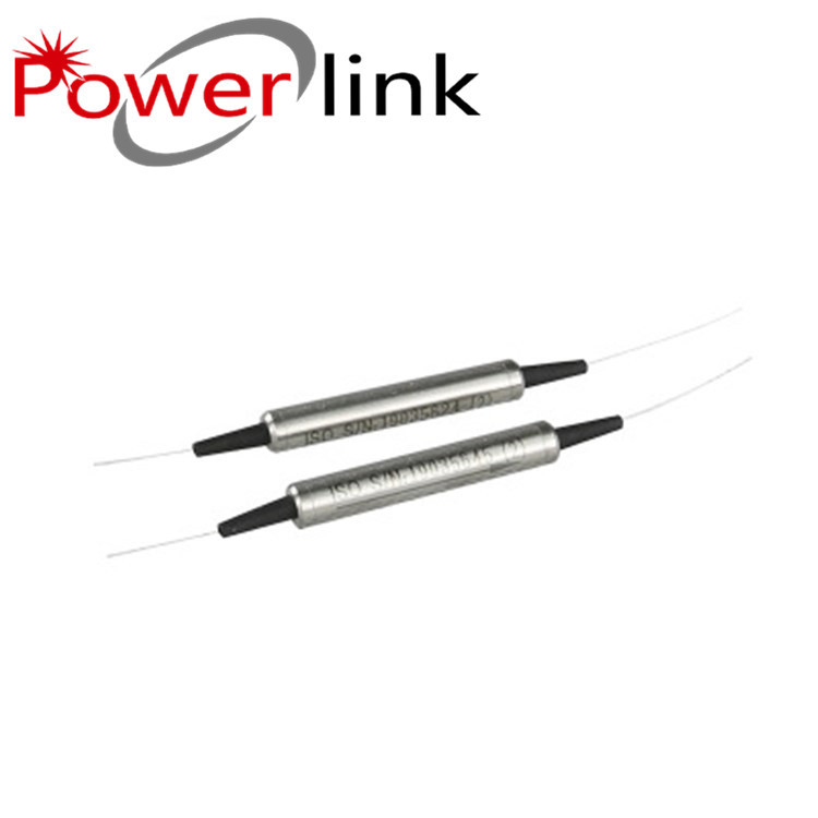 保偏光纤隔离器 850-1550nm在线式光隔离器 裸纤钢管封装