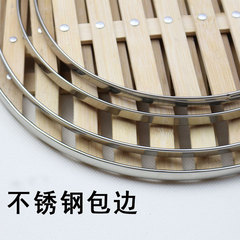 Thick Bamboo Slats Round Edge Bamboo Steamer Tray Kitchen Tool Bamboo Sheets Home Electric Steamer Basket 30cm