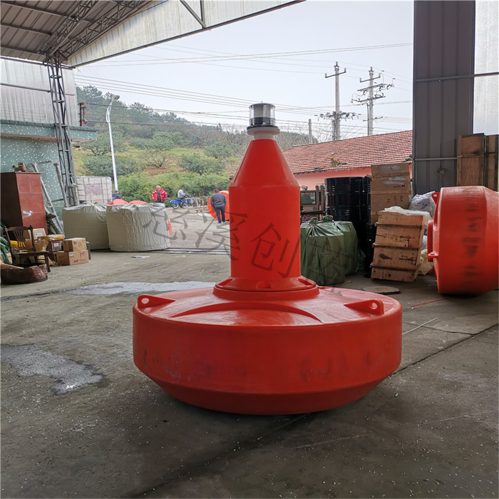 连云港航道滚塑警示航标 禁入标识浮标 塑料浮球厂家定制