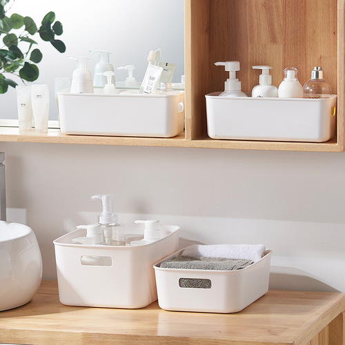 Factory direct storage box, cosmetics and jewelry storage box, student dormitory clothing plastic, desktop storage box