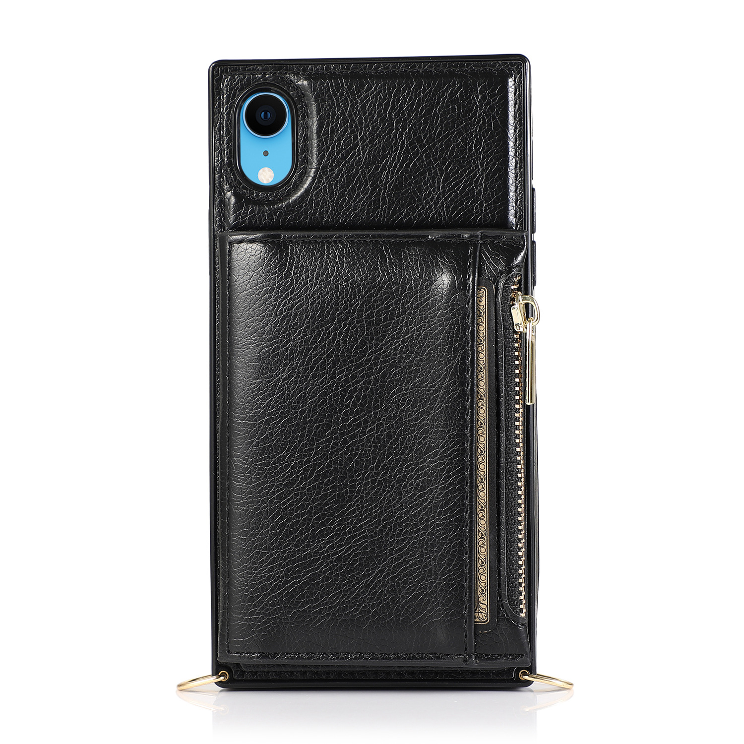 Crossbody Phone Case For Iphone 13 Wallet Protective Leather Cover_voghion.com