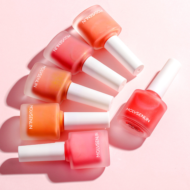 Dark green Forest Lollipop liquid Blush monochrome Rouge Net Red Tea color natural Shimmering Lasting Color