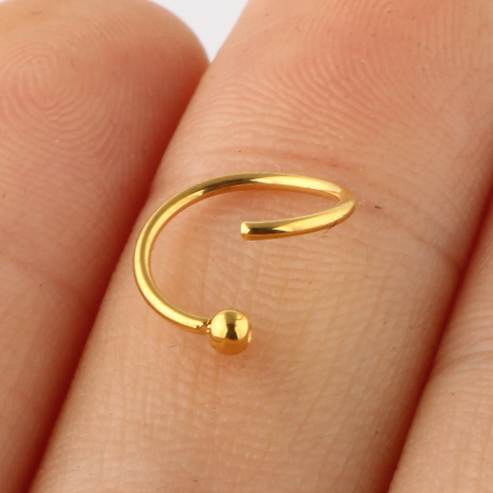 Ethnic Style Flower Stainless Steel Ear Studs 1 Piece