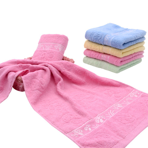 Thickened cotton daily necessities towel, sports pure cotton absorbent towel, embroidered LOGO source manufacturer wholesale