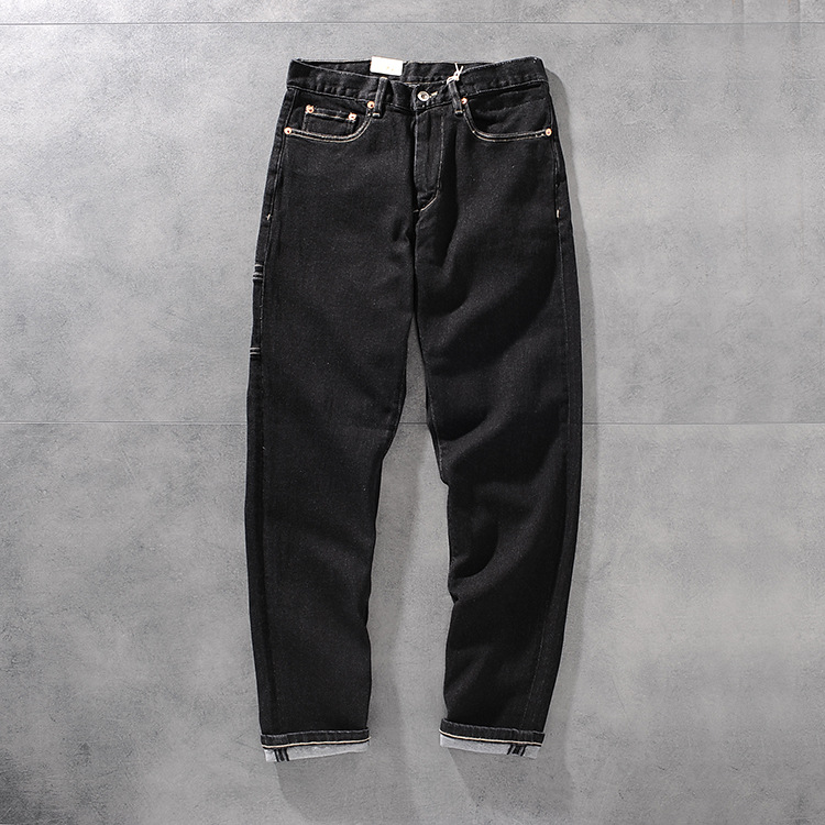DEESMANC and CO autumn/winter new original color heavy men's jeans young men's trousers 357 27