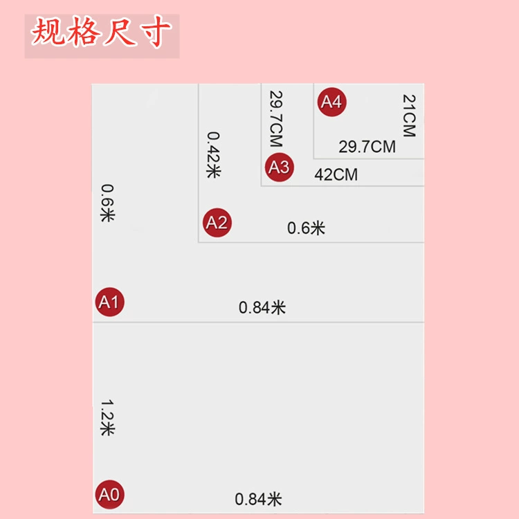 Многофункциональная бумага для черчения и печати A4/A3, 80 г/м², пачки по 100 листов