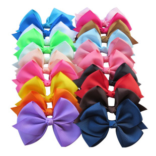 Thread Girls' Hair Ring Bow Hairpin Girls' Baby Hair Accessories Second Child Children's Rubber Tendons Foreign Trade Supply