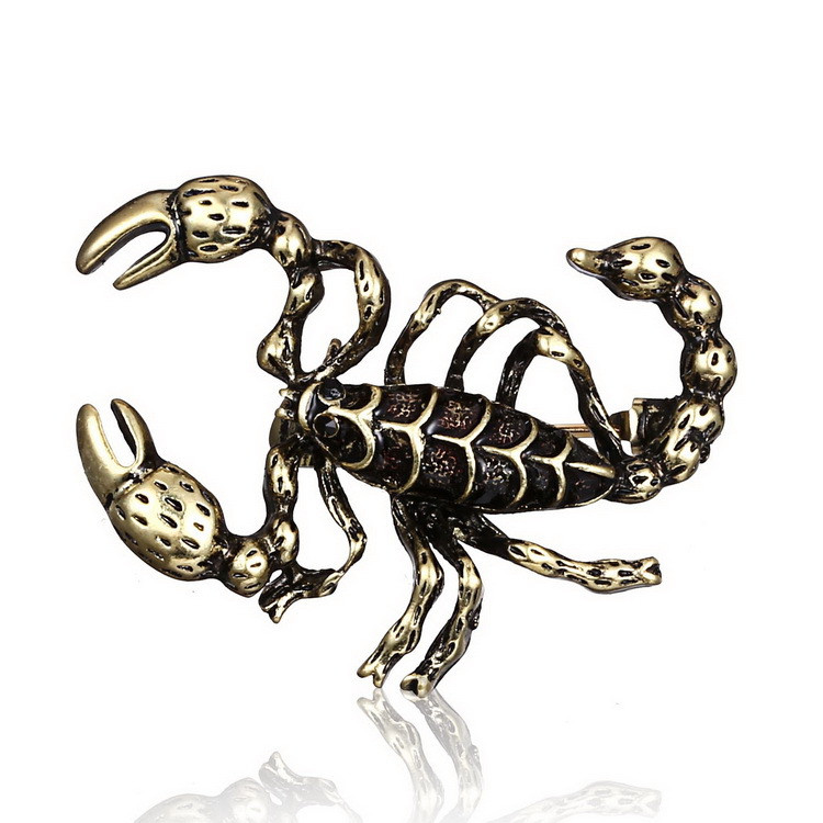 20g Weight Rhinestones Inlay Material Brooches Classification Alloy Material Animal Pattern Plating Craft Fashion Pin Animal Alloy Plating Rhinestones Unisex Brooches 27