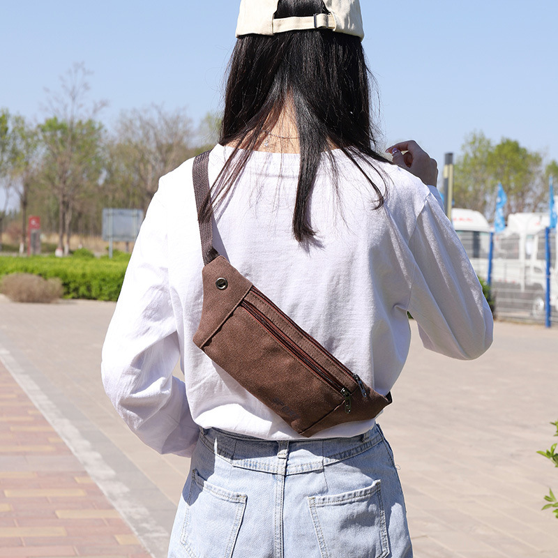 Bolso Riñonera de Lona Deportivo