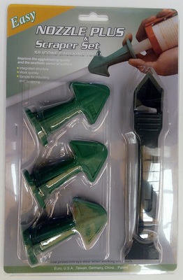 胶嘴式玻璃胶刮刀美缝工具