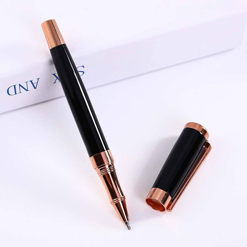 Suministro directo de fábrica pluma de firma de metal bolígrafo de negocios personalizados pluma de regalo de publicidad Logotipo de impresión de letras personalizadas