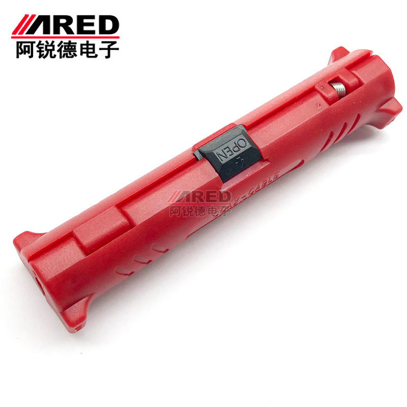 Transfronterizo caliente-venta por cable de red TV cable coaxial multi-función de alambre automático Pelacables herramienta Pelacables