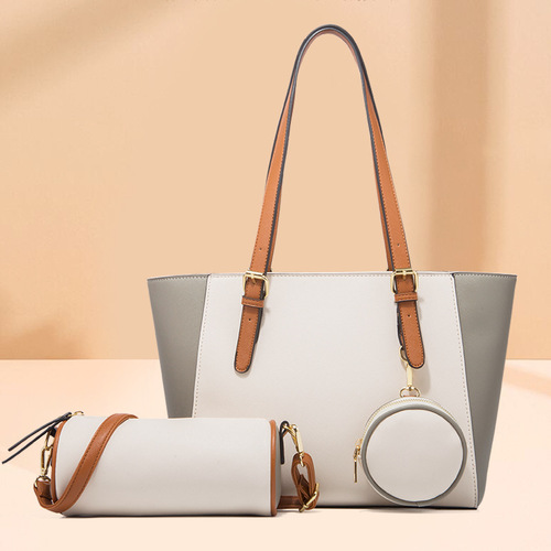 2024 new fashion large-capacity mother-in-law three-in-one killer bag portable simple one-shoulder diagonal armpit women's bag trend