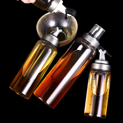 廚房用品高硼矽油壺自動開合油瓶調料瓶調味瓶防漏佐料瓶醋瓶醬瓶