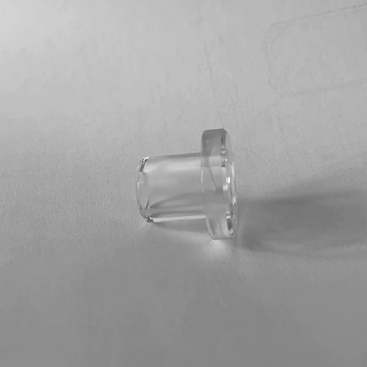 Точность может достигать 0.01 мм. Органическое стекло, акрил, PMMA прецизионные изделия, токарная обработка полупрозрачных моделей