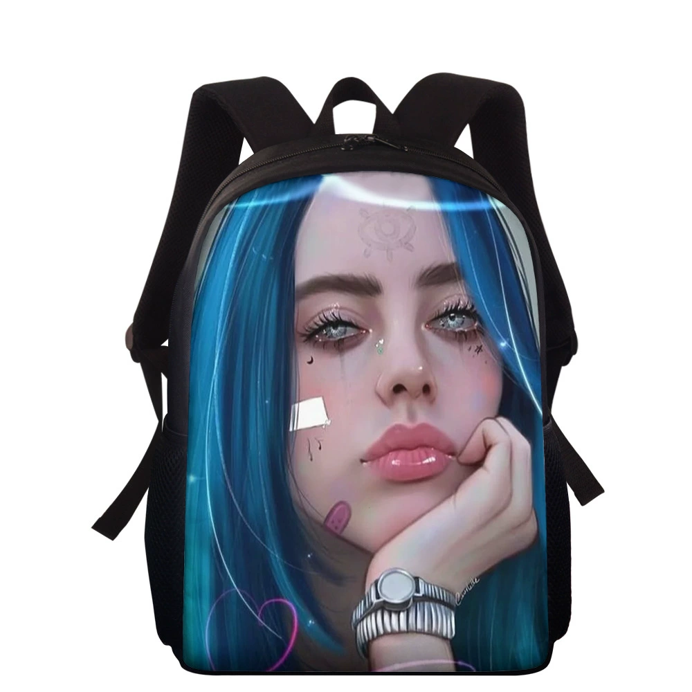 Иностранная торговая поставка рюкзак Billie Eilish европейско-американский студенческий школьный рюкзак для книг на заказ учебный рюкзак