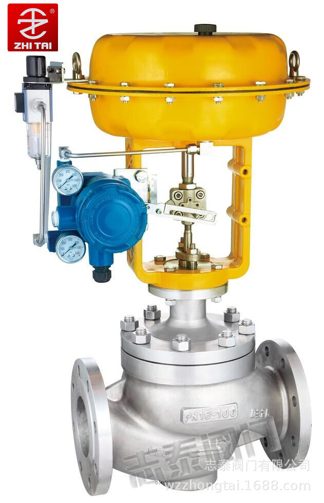 气动单座调节阀，笼式调节阀，HTS  HCB