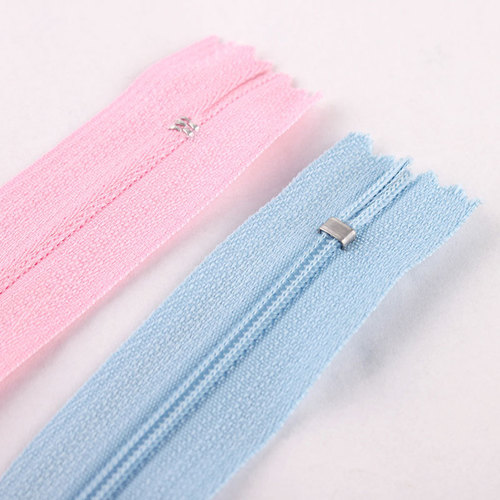 100 pieces of trousers zipper 20cm closed tail short colorful nylon black pink DIY decorative trousers zipper access control