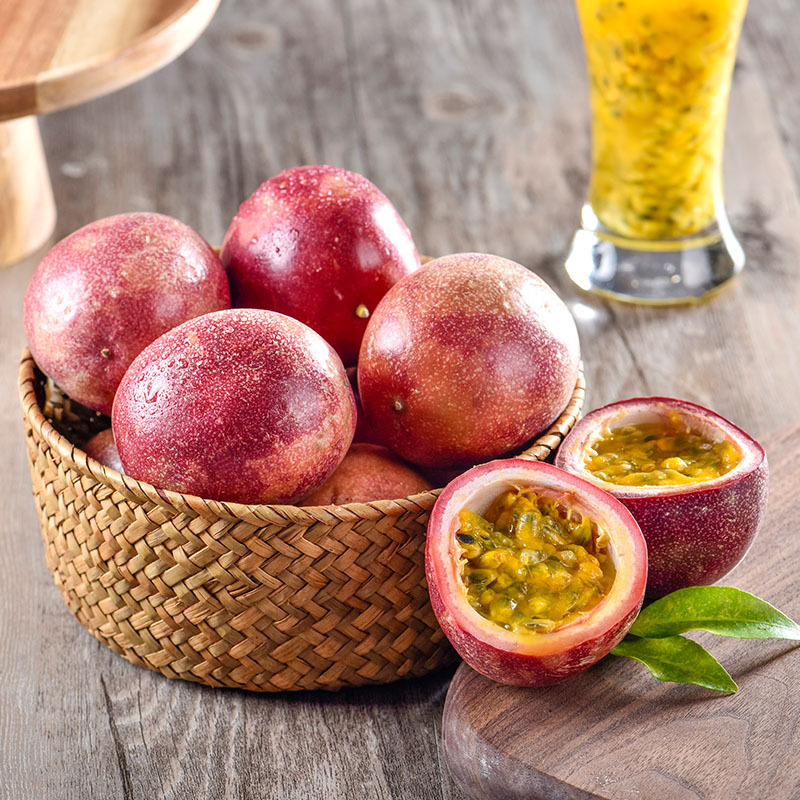 百香果5斤当季现摘酸甜水果 西番莲鸡蛋百香果整箱一件代发|ms