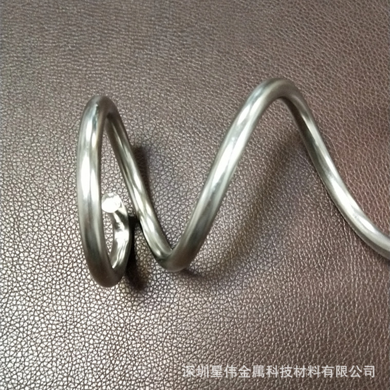 304弹簧线折弯 不锈钢圆棒折弯 铁线调直磨尖 攻牙