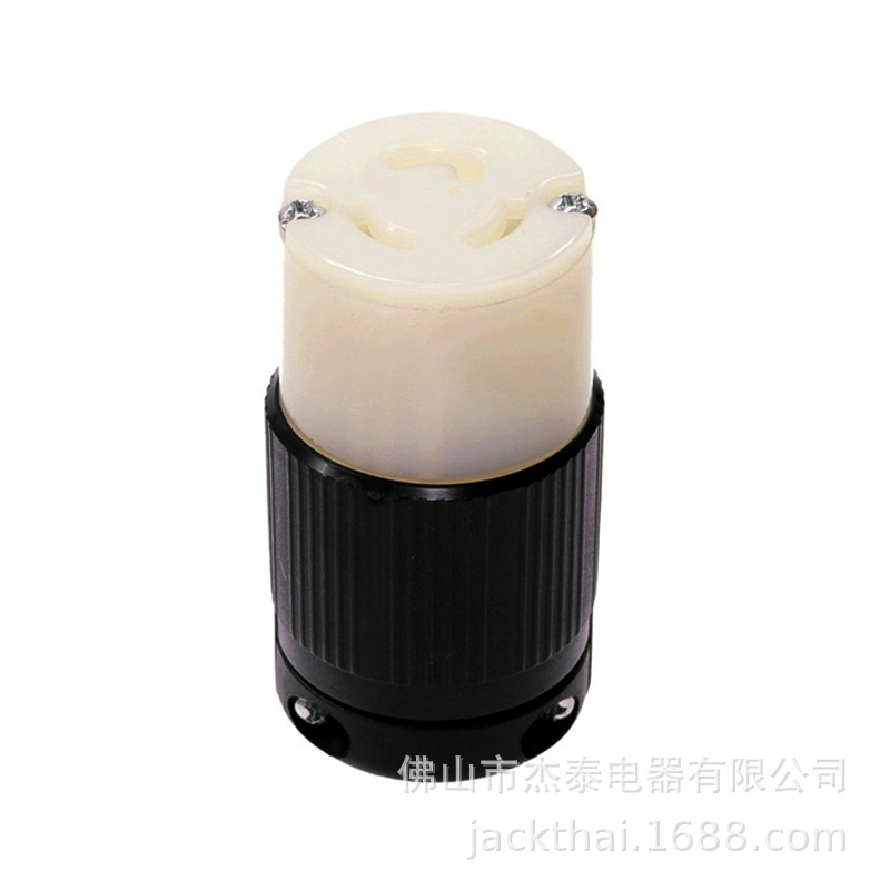 Locking Connector,NEMA L7-15R 15A277V引挂式连接器 空中对插座