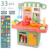 Children's spray, kitchen, set, family realistic toy, early education